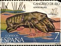 Spain - 1979 - Animales - 7 PTA - Multicolor - Animal, Cangrejo - Edifil 2532 - River Crab - 0